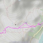 mont de l'arp vieille mappa itinerario