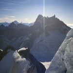 grandes jorasses e dente del gigante