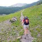 in vista del rifugio