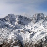 da sinistra weissmies,lagginhorn e fletschorn