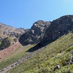 verso il promontorio roccioso