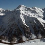 panorama verso sud-est dal grand combin alla grivola