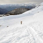 pendii oltre l'alpe palasina