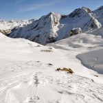 il rifugio dal pianoro superiore