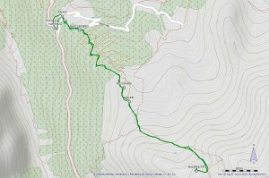 maderhutte mappa itinerario