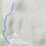 punta oilletta mappa itinerario