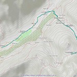 col entre deux sautes mappa itinerario