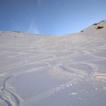 discesa verso il fondo del vallone