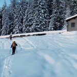 arrivo all'alpe san grato