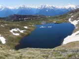 il lago dall'alto