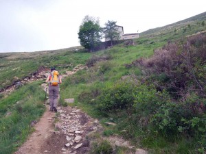 arrivo al rifugio