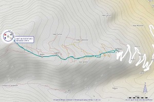 la cialma mappa itinerario