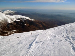 arrivo al colletto quota 1978