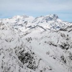 da sin il cervino,i breithorn e il gruppo del rosa