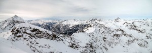 monte mars a sin e le alpi valdostane