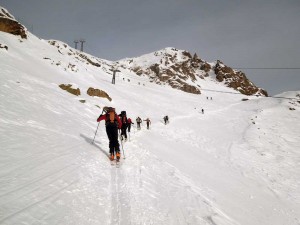 traverso oltre la funivia