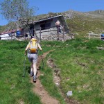 arrivo al rifugio monte barone