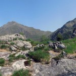 in cresta sopra la ciota,dietro il monte barone