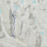 Rifugio Pocchiola-Meneghello al Lago di Valsoera mappa itinerario