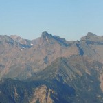 panorama da chavanne dal mont glacier a sin all'emilius a des