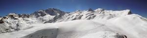 panorama verso il petit combin