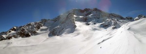 sotto la parete nord del petit combin