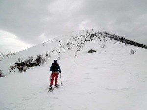 dalla bassa verso la cima mares