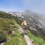 arrivo al rifugio mombarone