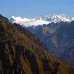 zoomata sul monte rosa