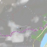 2016-03-26 - Mont de l'Arp Vieille mappa itinerario