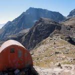 dal bivacco il lago balanselmo e sotto quello di cignana