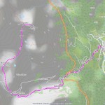 2016-09-14 - Monte Croce, Rif Tournalin mappa itinerario