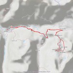 2016-09-11 - Pointe Rousse mappa itinerario