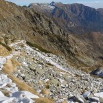 sentiero panoramico sotto il colle