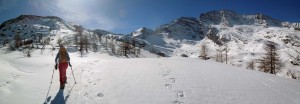 imbocco del vallone di nel